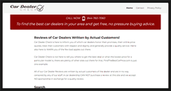 Desktop Screenshot of cardealercheck.com